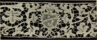 An illustration from Illustrated catalogue of rare and beautiful Sixteenth and Seventeenth century laces collected during twenty years by Leone Ricci, Esq. of Florence (1915)