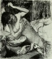An illustration from Illustrated catalogue of the notable private collection of paintings and pastels by ... Hilaire Edgar Degas (1921)