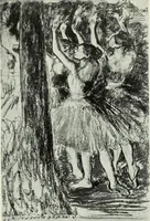 An illustration from Illustrated catalogue of the notable private collection of paintings and pastels by ... Hilaire Edgar Degas (1921)