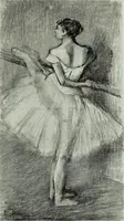 An illustration from Illustrated catalogue of the notable private collection of paintings and pastels by ... Hilaire Edgar Degas (1921)