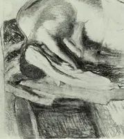 An illustration from Illustrated catalogue of the notable private collection of paintings and pastels by ... Hilaire Edgar Degas (1921)