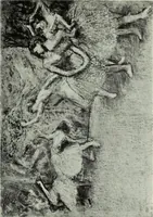 An illustration from Illustrated catalogue of the notable private collection of paintings and pastels by ... Hilaire Edgar Degas (1921)