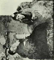 An illustration from Illustrated catalogue of the notable private collection of paintings and pastels by ... Hilaire Edgar Degas (1921)
