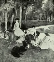 An illustration from Illustrated catalogue of the notable private collection of paintings and pastels by ... Hilaire Edgar Degas (1921)