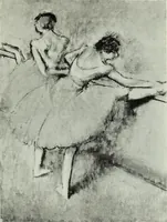 An illustration from Illustrated catalogue of the notable private collection of paintings and pastels by ... Hilaire Edgar Degas (1921)