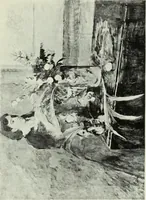 An illustration from Illustrated catalogue of the notable private collection of paintings and pastels by ... Hilaire Edgar Degas (1921)