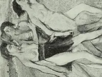 An illustration from Illustrated catalogue of the notable private collection of paintings and pastels by ... Hilaire Edgar Degas (1921)