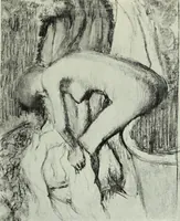 An illustration from Illustrated catalogue of the notable private collection of paintings and pastels by ... Hilaire Edgar Degas (1921)