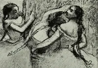 An illustration from Illustrated catalogue of the notable private collection of paintings and pastels by ... Hilaire Edgar Degas (1921)