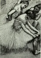 An illustration from Illustrated catalogue of the notable private collection of paintings and pastels by ... Hilaire Edgar Degas (1921)