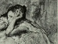 An illustration from Illustrated catalogue of the notable private collection of paintings and pastels by ... Hilaire Edgar Degas (1921)