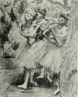 An illustration from Illustrated catalogue of the notable private collection of paintings and pastels by ... Hilaire Edgar Degas (1921)