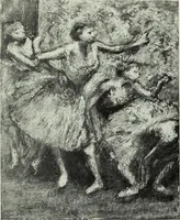 An illustration from Illustrated catalogue of the notable private collection of paintings and pastels by ... Hilaire Edgar Degas (1921)