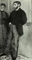 An illustration from Illustrated catalogue of the notable private collection of paintings and pastels by ... Hilaire Edgar Degas (1921)