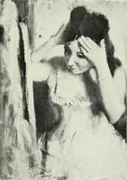 An illustration from Illustrated catalogue of the notable private collection of paintings and pastels by ... Hilaire Edgar Degas (1921)