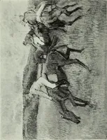 An illustration from Illustrated catalogue of the notable private collection of paintings and pastels by ... Hilaire Edgar Degas (1921)