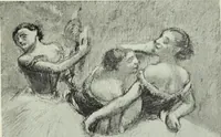 An illustration from Illustrated catalogue of the notable private collection of paintings and pastels by ... Hilaire Edgar Degas (1921)