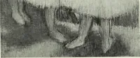 An illustration from Illustrated catalogue of the notable private collection of paintings and pastels by ... Hilaire Edgar Degas (1921)