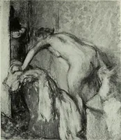 An illustration from Illustrated catalogue of the notable private collection of paintings and pastels by ... Hilaire Edgar Degas (1921)