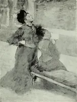 An illustration from Illustrated catalogue of the notable private collection of paintings and pastels by ... Hilaire Edgar Degas (1921)