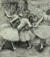 An illustration from Illustrated catalogue of the notable private collection of paintings and pastels by ... Hilaire Edgar Degas (1921)