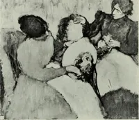 An illustration from Illustrated catalogue of the notable private collection of paintings and pastels by ... Hilaire Edgar Degas (1921)