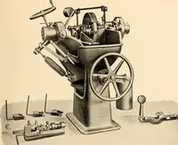 An illustration from Illustrated catalogue and general description of improved machine tools for working metal (1899)
