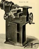 An illustration from Illustrated catalogue and general description of improved machine tools for working metal (1899)