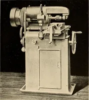 An illustration from Illustrated catalogue and general description of improved machine tools for working metal (1899)