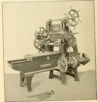 An illustration from Illustrated catalogue and general description of improved machine tools for working metal (1899)