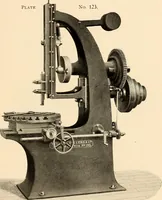 An illustration from Illustrated catalogue and general description of improved machine tools for working metal (1899)