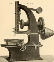 An illustration from Illustrated catalogue and general description of improved machine tools for working metal (1899)