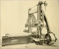 An illustration from Illustrated catalogue and general description of improved machine tools for working metal (1899)