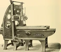 An illustration from Illustrated catalogue and general description of improved machine tools for working metal (1899)
