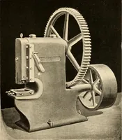 An illustration from Illustrated catalogue and general description of improved machine tools for working metal (1899)