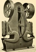 An illustration from Illustrated catalogue and general description of improved machine tools for working metal (1899)