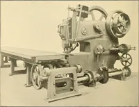 An illustration from Illustrated catalogue and general description of improved machine tools for working metal (1899)