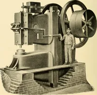 An illustration from Illustrated catalogue and general description of improved machine tools for working metal (1899)