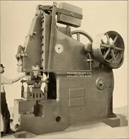 An illustration from Illustrated catalogue and general description of improved machine tools for working metal (1899)