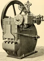An illustration from Illustrated catalogue and general description of improved machine tools for working metal (1899)