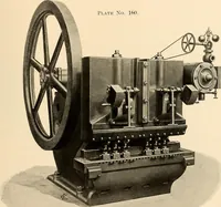 An illustration from Illustrated catalogue and general description of improved machine tools for working metal (1899)