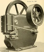 An illustration from Illustrated catalogue and general description of improved machine tools for working metal (1899)