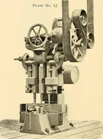 An illustration from Illustrated catalogue and general description of improved machine tools for working metal (1899)