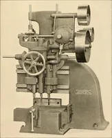 An illustration from Illustrated catalogue and general description of improved machine tools for working metal (1899)