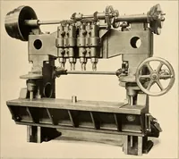 An illustration from Illustrated catalogue and general description of improved machine tools for working metal (1899)
