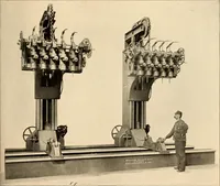 An illustration from Illustrated catalogue and general description of improved machine tools for working metal (1899)