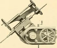 An illustration from Illustrated catalogue and general description of improved machine tools for working metal (1899)