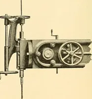An illustration from Illustrated catalogue and general description of improved machine tools for working metal (1899)