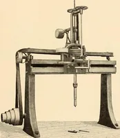 An illustration from Illustrated catalogue and general description of improved machine tools for working metal (1899)