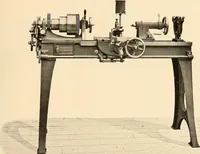 An illustration from Illustrated catalogue and general description of improved machine tools for working metal (1899)